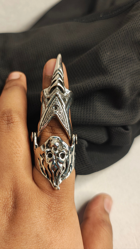 Skull & Claw Ring