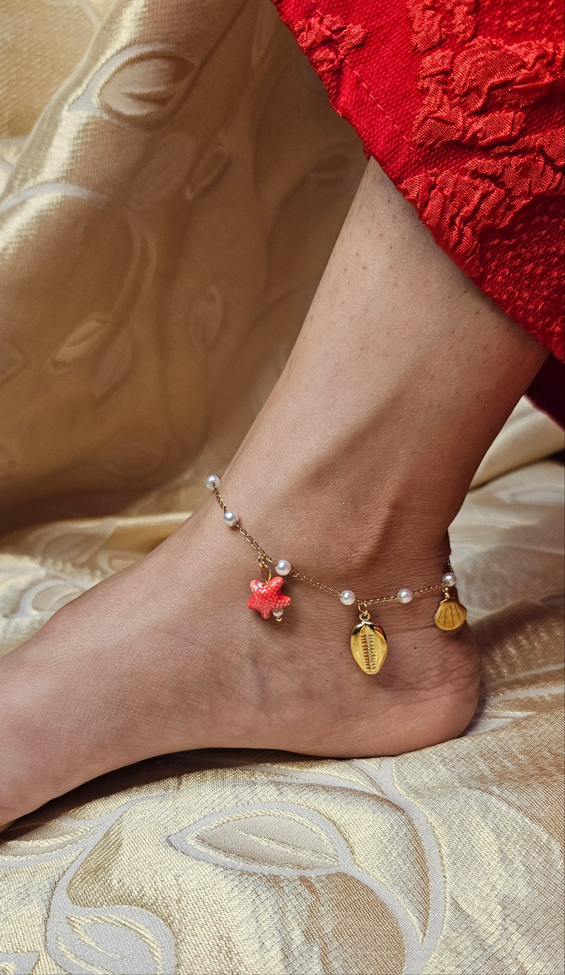 Ocean Charm Anklet