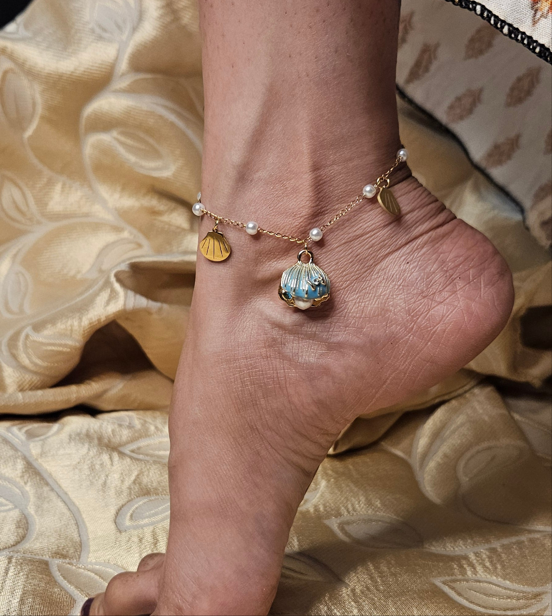 Pearl Shell Anklet