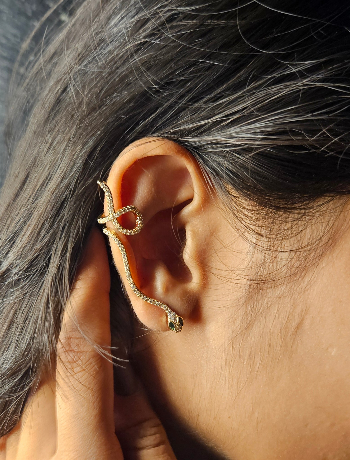 Snake ear cuffs