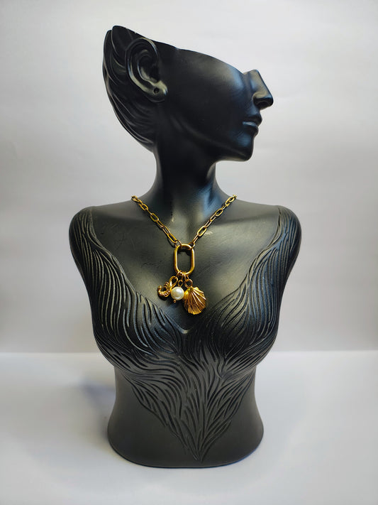 Shrimp Shell Necklace