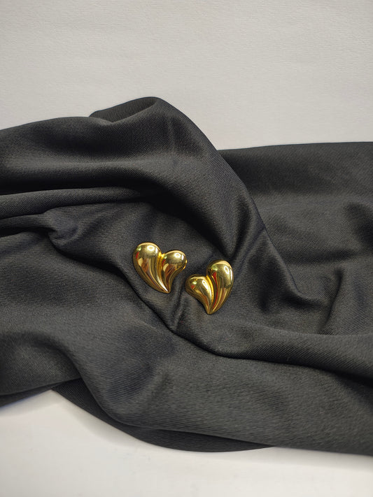 Golden Heart Earring