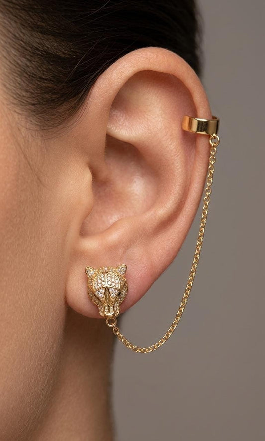 Bossy Chain Ear Cuff