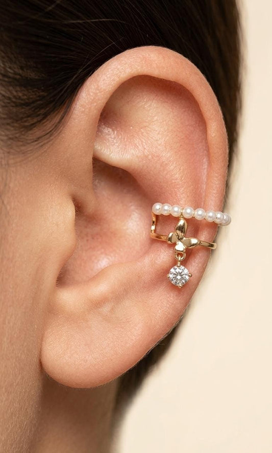 Pearl Glow Ear Cuff