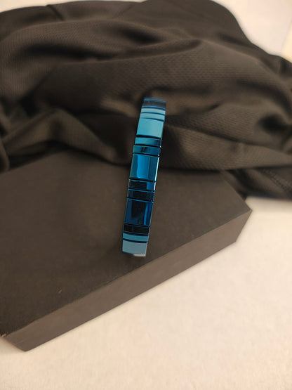 Blue Stacked Bracelet