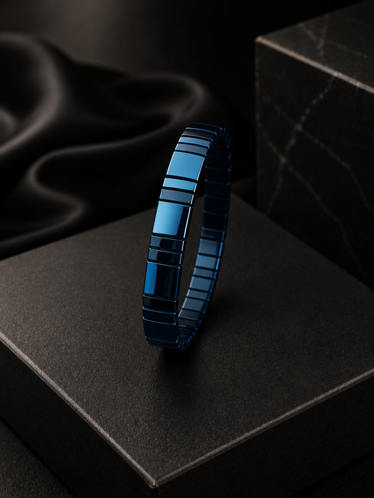 Blue Stacked Bracelet