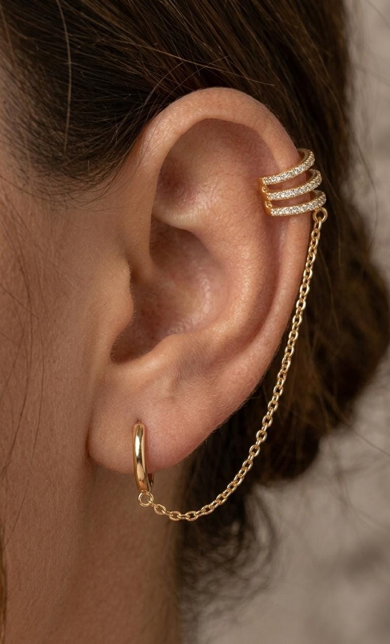Luxe Chain Ear Cuff